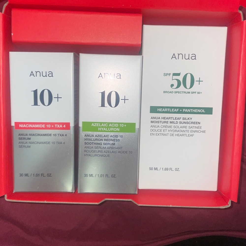 Anua skincare set